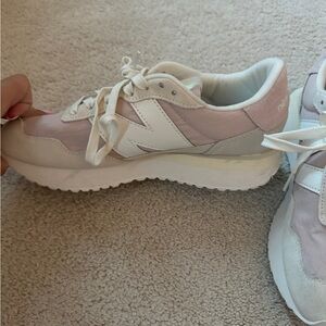New balance pink sneakers